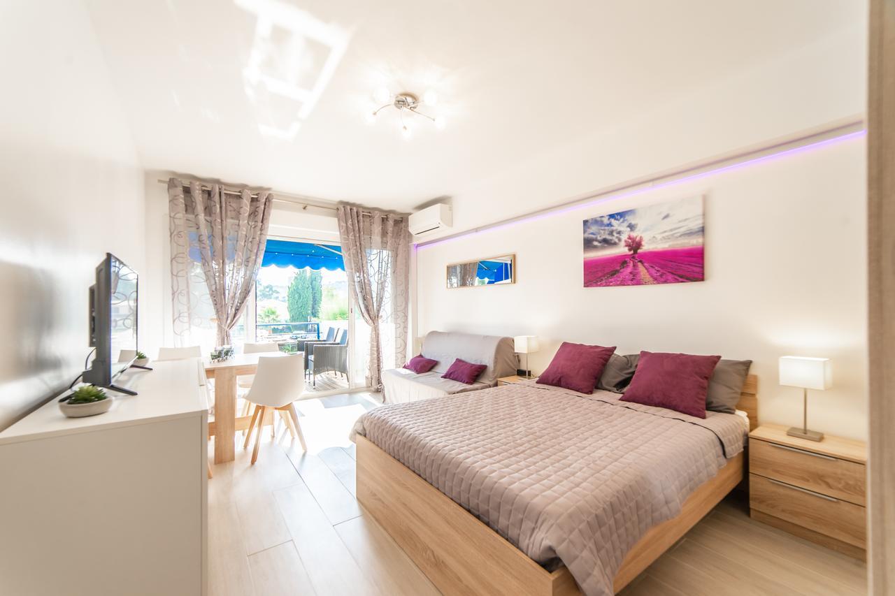 L'Ascot Appartement, plages à 300m, vue hippodrome Cagnes-sur-Mer Extérieur photo
